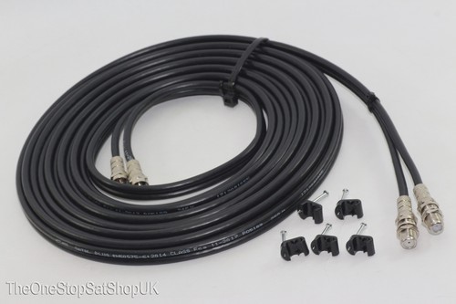 Black twin satellite - 5m,