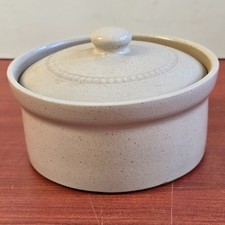 Pearson’s of Chesterfield Mini Casserole Dish/hot Pot Cream Earthenware.