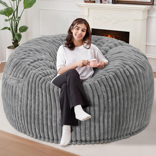 Bean bag chair - bean, chair,6'