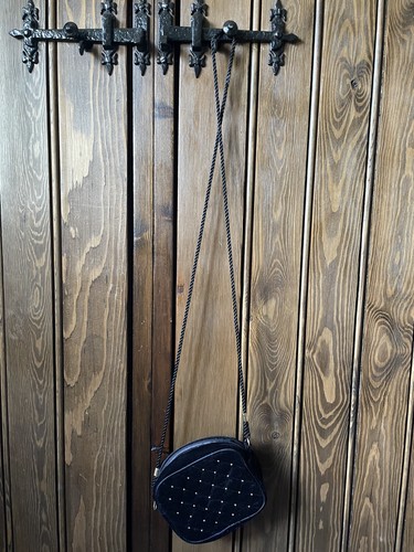 Black velvet style material