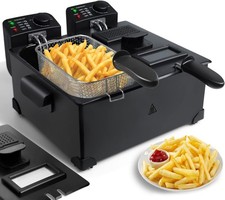Dual Tank Deep Fat Fryer 6L