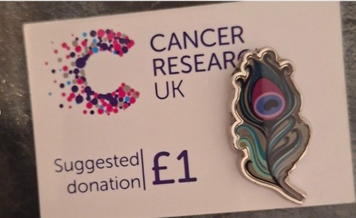Charity pin badge cancer - badge,