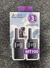 Cobra MT100 2-Way Twin Radio
