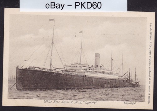Cymric white star - r.m.s.,