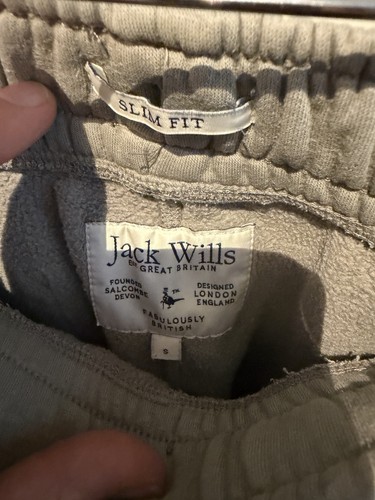 Jack wills grey joggers - joggers, s