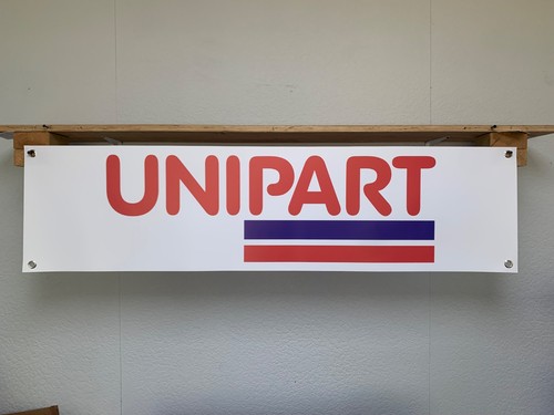 Unipart banner car parts retro - car,