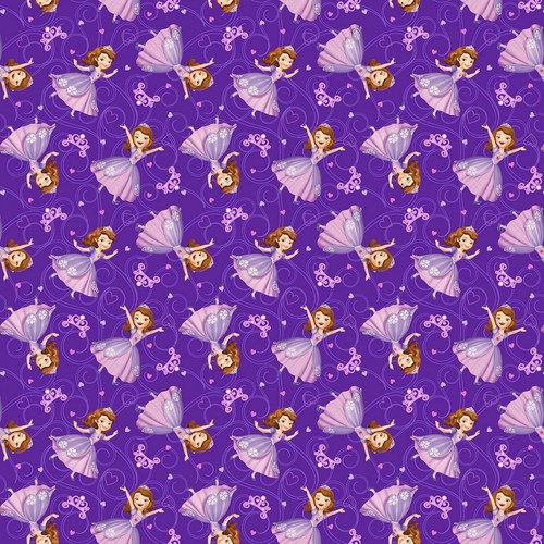 Fat quarter disney sofia the - fat,