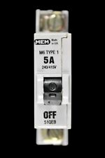 MEM 5 AMP TYPE 1 M6 MCB CIRCUIT BREAKER 51QEB 51 QEB