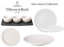 Dinner Plate White Ceramic Dinnerware Dining Plates Selection - New Moon V&B