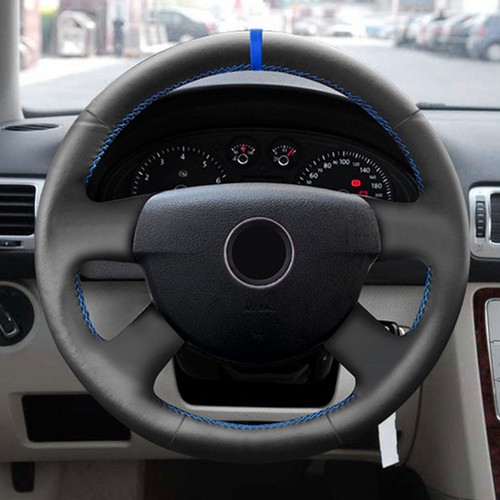 Blue line hand sewing - hand, steering