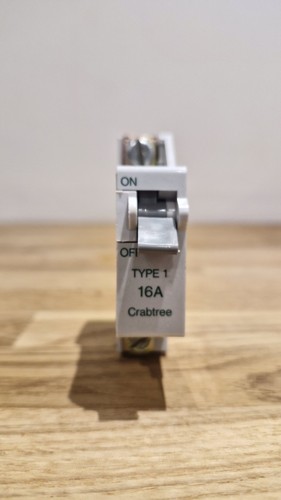 Crabtree 16a amp type mcb - 16a,