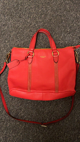 Radley red pebbled leather - red,