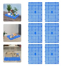 6pcs Waterproof Plastic Pallet