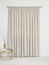 John Lewis Velvet Pencil Pleat