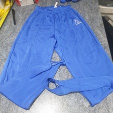 Boys/ Mens Milano Gymnastics/ Trampoline Blue Longs Stirrups 34”  Vgc