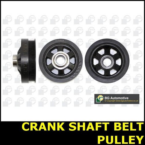 Crank shaft belt pulley - crank,