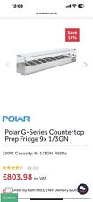 Polar G-Series Countertop Prep Fridge 9x 1/3GN