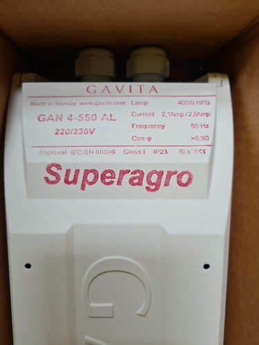 Gavita superagro 400w hps - gavita,