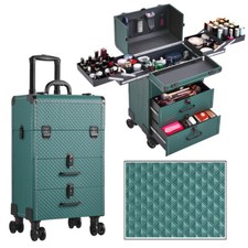 Large Make-up Beauty Cosmetic Case Trolley Nail Hairdressing Storage Box Drawer