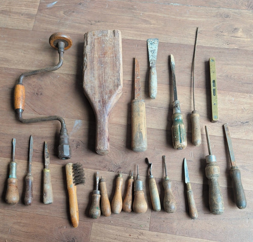 Collection vintage tools - vintage,
