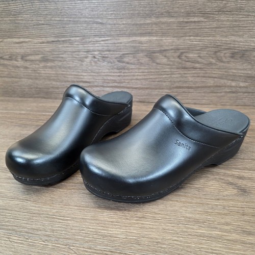 Sanita sonja black leather - sonja,