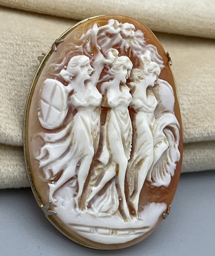 1920s italian shell cameo - 1920s,