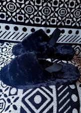 Women's Fluffy Faux Fur Slides