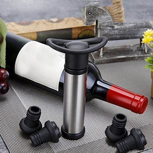 Wine saver pump with vacuum - pump,