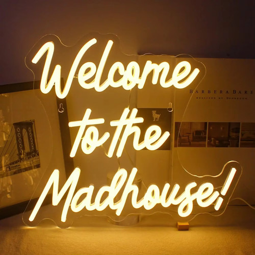 Welcome the madhouse - welcome,