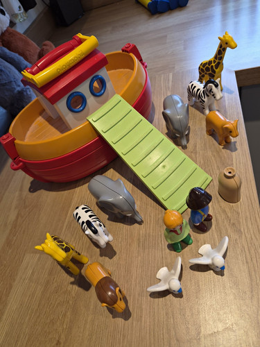 Playmobil 123 noah ark boat - noah's,
