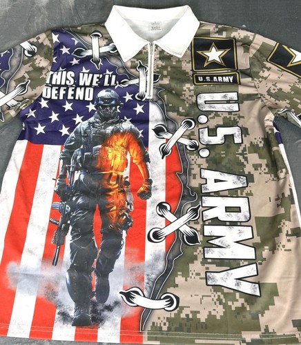 Mens custom patriotic army - mens,