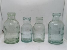 4 Old Mellin's infants Food Glass Jars