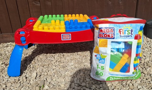 Mega bloks play table and - mega,