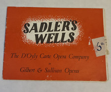 Vintage 1950 programme for - 1950,