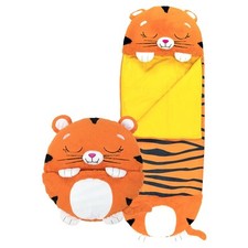 Kids Large Sleeping Bag Napping Napper Play Pillow Warm Camping Tiger