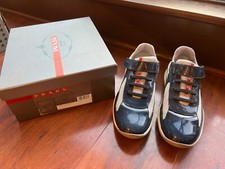 prada trainers kids, navy and