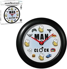  Novelty Man Wall Clock With