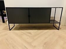 Alphason Charcoal TV Stand With Cabinets