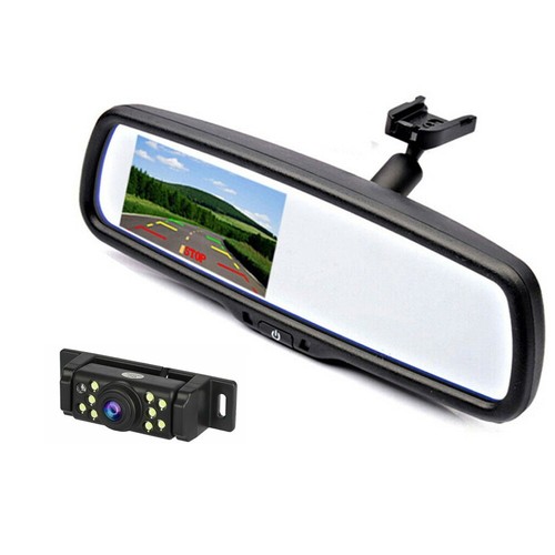 Rear view monitor no - 4.3", w/