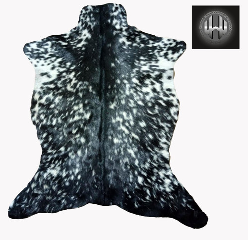 New goat hide - new, rug
