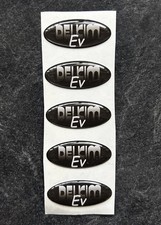 Delkim EV Plus Dome Sticker Labels Replacement - Genuine