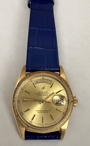 Rolex 18k yellow - 18k, day-date