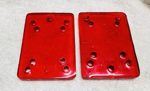 Vtg ruby red - urethane, 1/4”