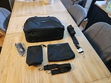 Icandy Peach Black Nappy Changing Bag And Accessories