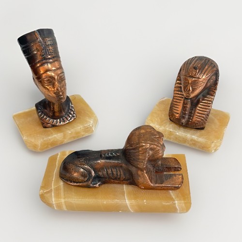 Vintage brass egyptian - 3,
