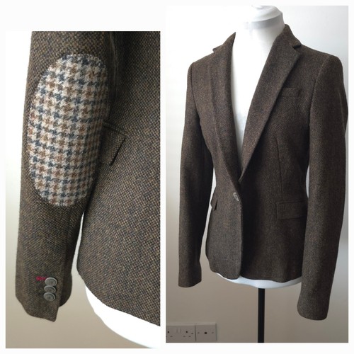 Zara 100 wool brown - brown, tweed