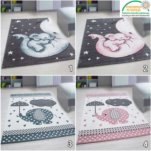 Elephant nursery rug - nursery, kids