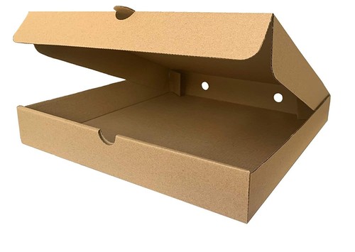 Cardboard pizza takeaway boxes - pizza,