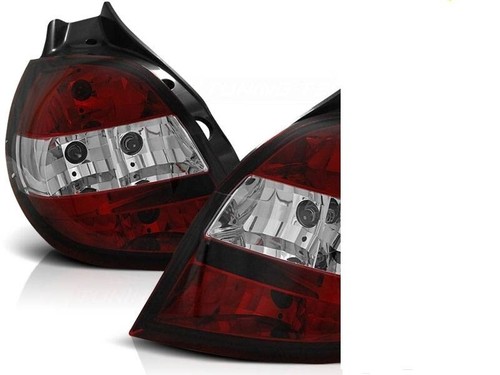 Crystal clear rear lights - rear, for