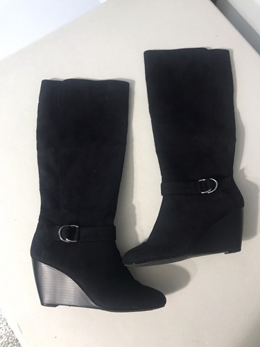Laura ashley black - ashley, wedge